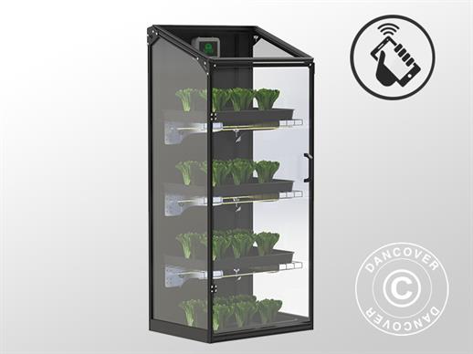 Propagatore Smart Mini Serra Sprout S8, Harvst, 0,7x0,49x1,5m, Nero