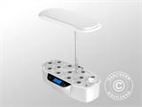 Hydrocultuur plantenbak met LED-kweeklamp, 0,204x0,40x0,195m, Wit