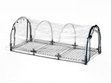 Mini greenhouse propagator JUMBO XXL w/heating mat, 60x130x50 cm, Transparent