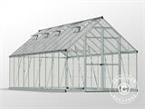 Serre polycarbonate Balance 14,81m², Palram/Canopia, 2,44x6,07x2,29m, Argent