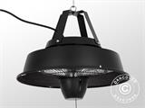 Lampada riscaldante a sospensione in carbonio Irabu, 1500W, Nero