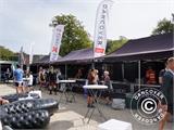 Pop up gazebo FleXtents Xtreme 50 with full digital print, 4x4 m, incl. 4 sidewalls