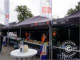 Pop up gazebo FleXtents Xtreme 50 with full digital print, 3x6 m, incl. 4 sidewalls