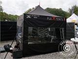 Pop up gazebo FleXtents Xtreme 50 with full digital print, 4x6 m, incl. 4 sidewalls