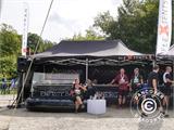 Pop up gazebo FleXtents Xtreme 50 with full digital print, 4x4 m, incl. 4 sidewalls