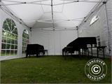 Pop up gazebo FleXtents Steel 4x8 m White, incl. 4 sidewalls