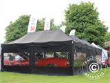 Pop up gazebo FleXtents PRO Steel "Peaked" 3x3 m White