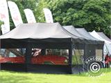 Pop up gazebo FleXtents PRO Steel "Raj" 3x3 m Latte/Orange