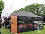 Pop up gazebo FleXtents PRO Steel "Morocco" 3x3 m Latte