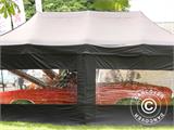 Pop up gazebo FleXtents PRO Steel "Raj" 3x3 m White/Gold