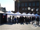 Pop up gazebo FleXtents PRO Steel "Peaked" 3x3 m Latte