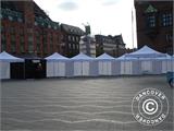 Pop up gazebo FleXtents PRO Steel "Morocco" 3x3 m Latte