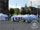 Pop up gazebo FleXtents PRO Steel "Morocco" 3x3 m Latte