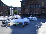 Pop up gazebo FleXtents PRO Steel "Raj" 3x3 m Latte/Orange