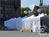 Pop up gazebo FleXtents PRO Steel "Morocco" 3x3 m Latte