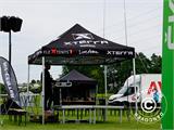 Pop up gazebo FleXtents Xtreme 50 with full digital print, 4x8 m, incl. 4 sidewalls