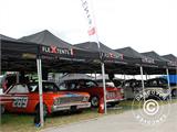 Pop up gazebo FleXtents PRO Steel 4x4 m Grey