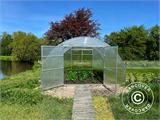 Greenhouse polycarbonate, Strong NOVA 30 m², 3x10 m, Silver