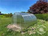 Greenhouse polycarbonate, Strong NOVA 30 m², 3x10 m, Silver