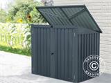 Bin storage double 1.58x1.01x1.34 m, Anthracite/White