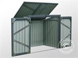 Bin storage double 1.58x1.01x1.34 m, Anthracite/White