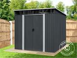 Garden shed w/Skylight, 2.38x1.93x2.03 m, Anthracite/White