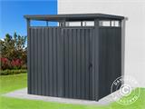 Garden shed w/skylight, 2.04x2.45x2.26 m, Anthracite