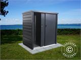 Garden shed/Steel cabinet w/sliding door 1.65x0.8x1.31 m, ProShed®, Anthracite