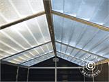 Polykarbonat redskapsbod SkyLight, Palram/Canopia, 1,85x2,29x2,17m, Midnatt grå