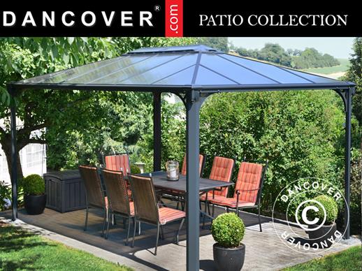 Gazebo Martinique 3.59x4.93 m, Anthracite