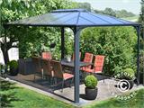 Gazebo Martinique 3.59x4.93 m, Anthracite