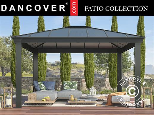 Pavillon Dallas 3,64x4,26m, Antracit