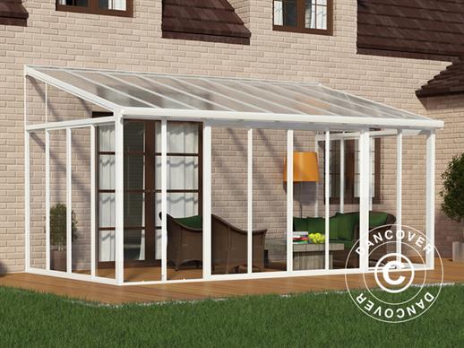 Conservatory SanRemo, Palram/Canopia, 3x5.46 m, White