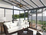 Conservatory SanRemo, Palram/Canopia, 3x4.25 m Anthracite