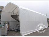 Lagerzelt Oceancover 5,5x15x4,1x5,3m, PE, Weiß