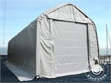 Lagerzelt Oceancover 5,5x15x4,1x5,3m, PVC, Weiß