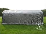 Portable Garage PRO 3.6x7.2x2.68 m PE, Grey