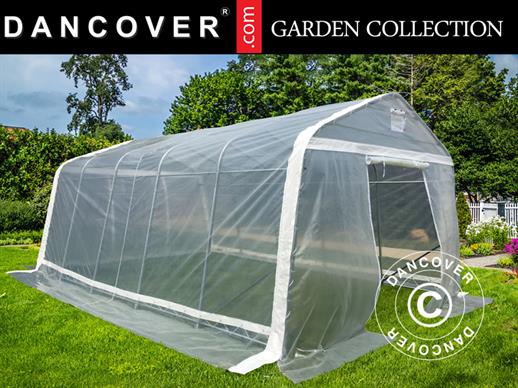 Polytunnel greenhouse, 3.6x7.2x2.68 m, PE, 25.92 m², Transparent