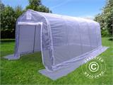 Serre tunnel, 2,4x6x2,4m, PE, 14,4m², Transparent