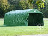 Carpa garaje PRO 3,6x6x2,68m PVC, Verde