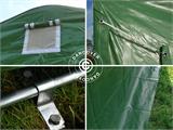 Carpa garaje PRO 3,6x6x2,68m PVC, Verde