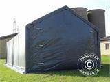 Storage shelter PRO 4x6x2x3.1 m, PVC, Grey