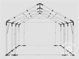 Storage shelter PRO 4x6x2x3.1 m, PVC, Grey