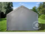 Storage shelter PRO 4x12x2x3.1 m, PVC, Grey