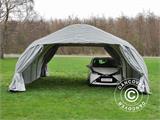 Portable double garage 5.4x6x2.9 m PVC, Grey