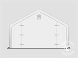 Storage shelter PRO 5x6x2x3.39 m, PVC, Grey