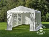 Storage Tent Basic 2-in-1, 4x6 m PE, White