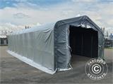 Storage shelter PRO 7x14x3.8 m PVC w/skylight, Grey