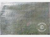 Tarpaulin 8x10 m, Net reinforced PE 200 g/m², Clear