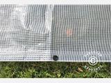 Tarpaulin 8x10 m, Net reinforced PE 200 g/m², Clear